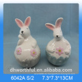 Ostern Dekoration schöne Keramik Kaninchen Figur